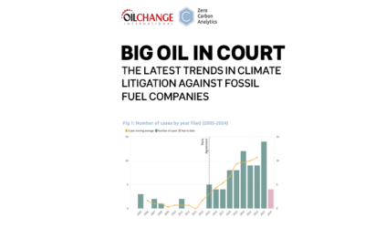 Big oil in court